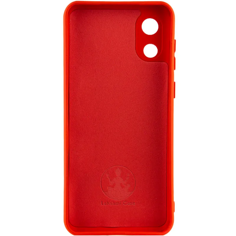 Чохол Silicone Cover Lakshmi Full Camera для Samsung Galaxy A03 Core Червоний / Red — фото 2