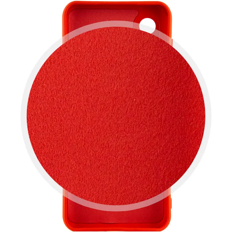 Чохол Silicone Cover Lakshmi Full Camera для Samsung Galaxy A03 Core Червоний / Red — фото 3