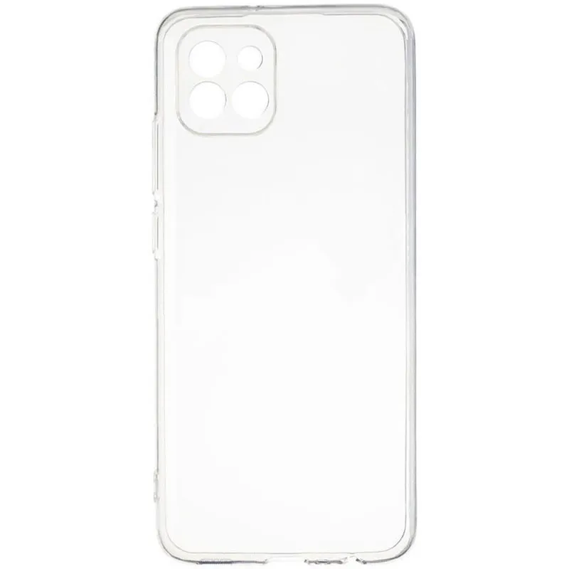 TPU чохол Epic Transparent 1,5mm Full Camera для Samsung Galaxy A03 Безбарвний