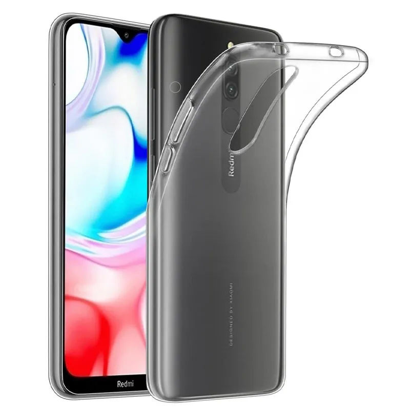 TPU чохол Epic Transparent 1,5mm для Xiaomi Redmi 8 / 8a Безбарвний (прозорий)