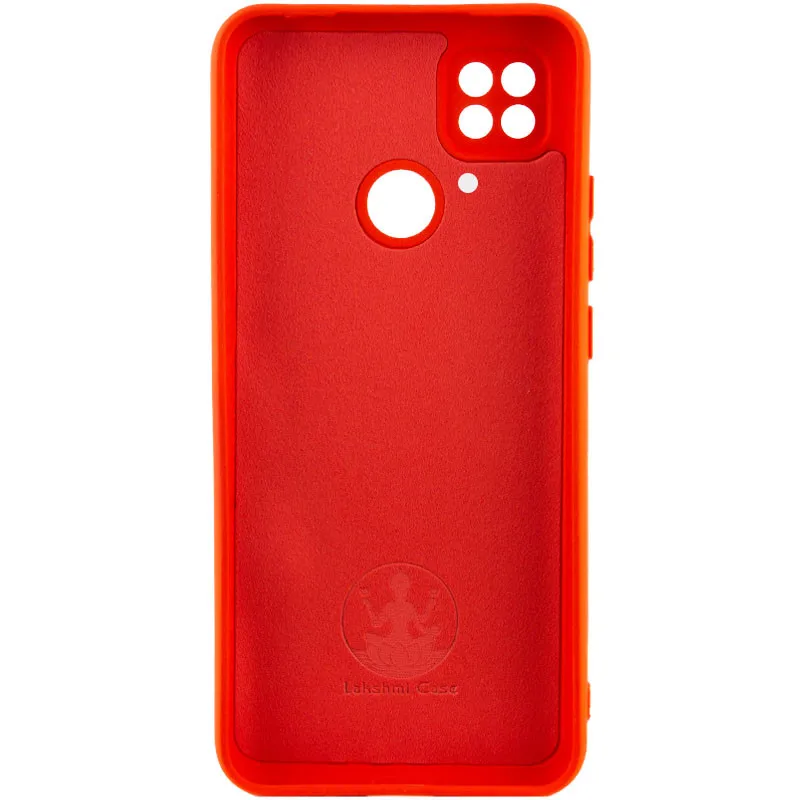 Чохол Silicone Cover Lakshmi Full Camera для Xiaomi Poco C40 Червоний / Red — фото 2