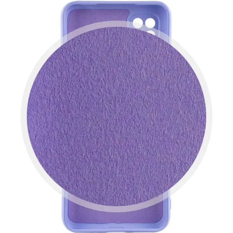 Чохол Silicone Cover Lakshmi Full Camera для Xiaomi Poco C40 Бузковий / Dasheen — фото 3
