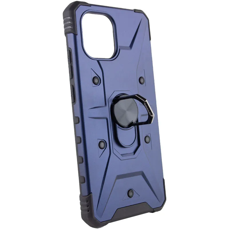 Ударостійкий чохол Pathfinder Ring для Xiaomi Redmi A1 / A2 Синій / Navy — фото 3