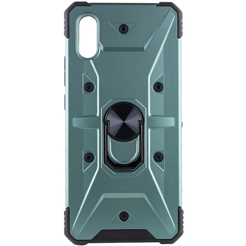 Ударостійкий чохол Pathfinder Ring для Xiaomi Redmi 9A Зелений / Green