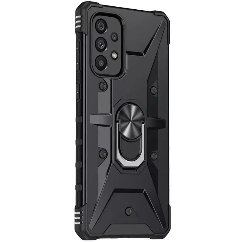 Ударостійкий чохол Pathfinder Ring для Samsung Galaxy A33 5G Чорний / Black — фото 2
