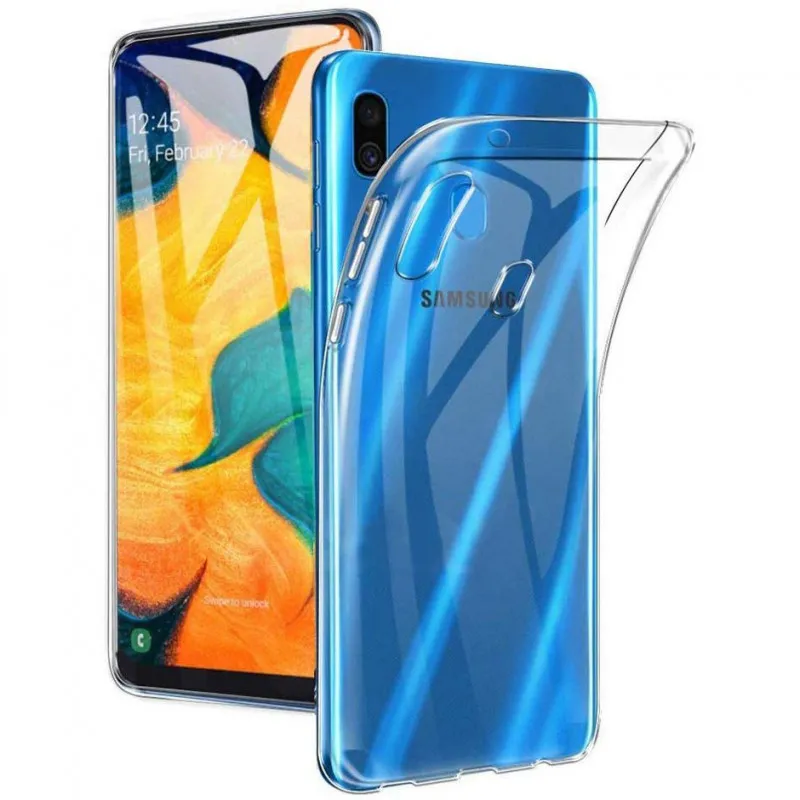 TPU чохол Epic Transparent 1,5mm для Samsung Galaxy A20 / A30 Безбарвний