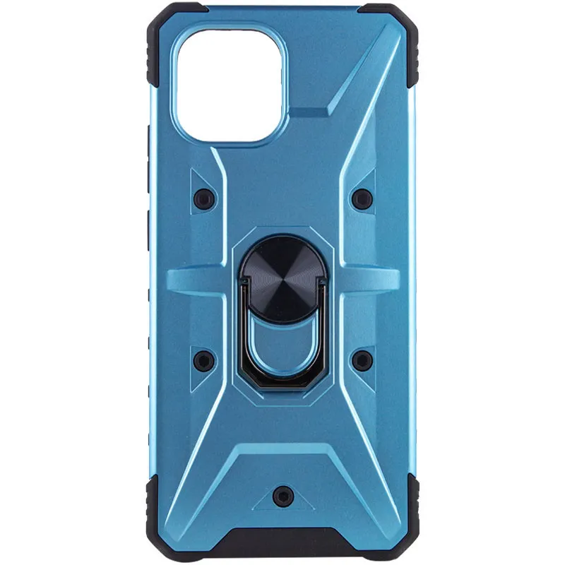 Ударостійкий чохол Pathfinder Ring для Samsung Galaxy A04 Блакитний / Light Blue