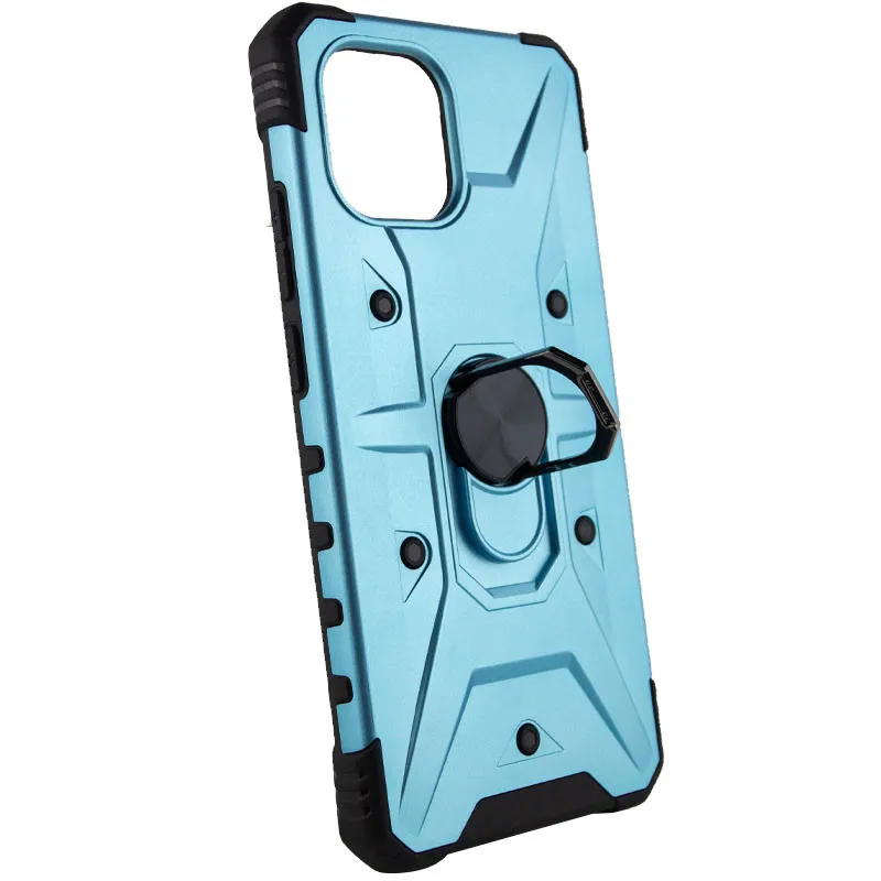Ударостійкий чохол Pathfinder Ring для Samsung Galaxy A04 Блакитний / Light Blue — фото 2