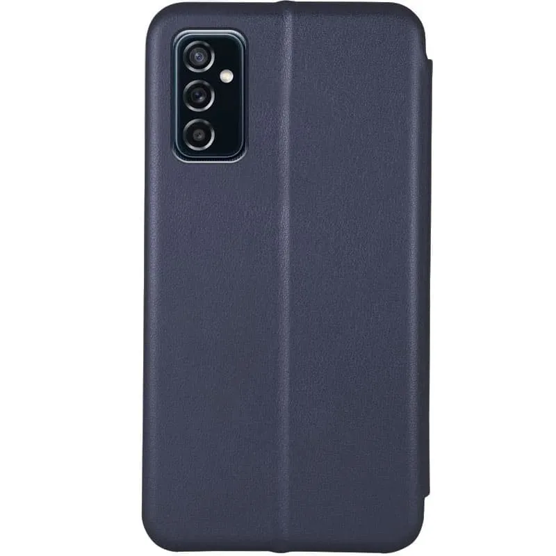 Шкіряний чохол-книжка Classy для Samsung Galaxy A04s Темно-синій — фото 3