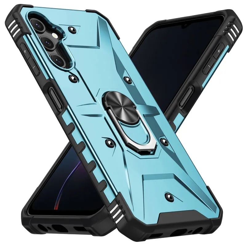 Ударостійкий чохол Pathfinder Ring для Samsung Galaxy A54 5G Блакитний / Light Blue — фото 4