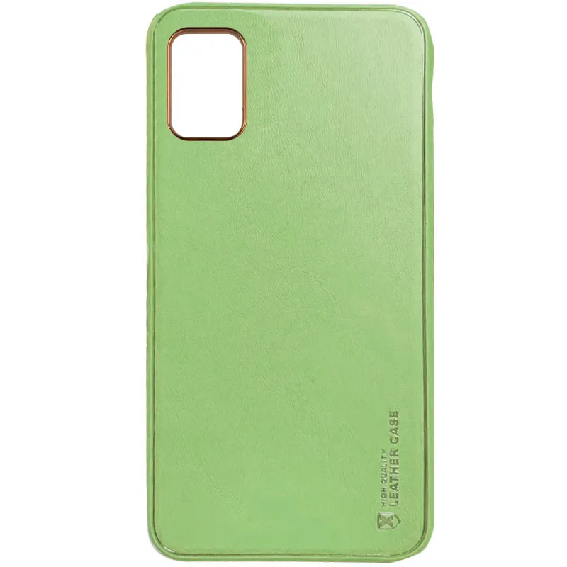 Шкіряний чохол Xshield для Samsung Galaxy A04s Зелений / Pistachio