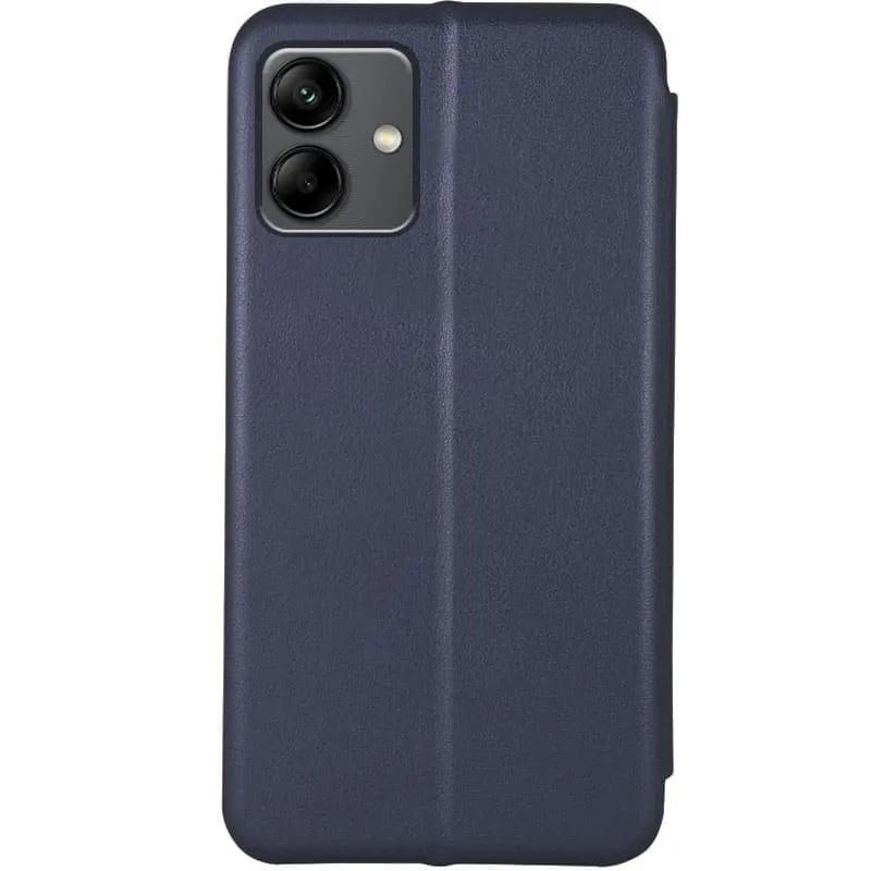 Шкіряний чохол-книжка Classy для Samsung Galaxy A04e Темно-синій — фото 2