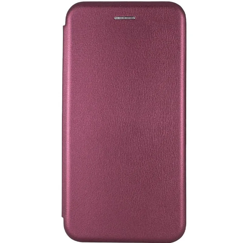 Шкіряний чохол-книжка Classy для Samsung Galaxy A54 5G Бордовий