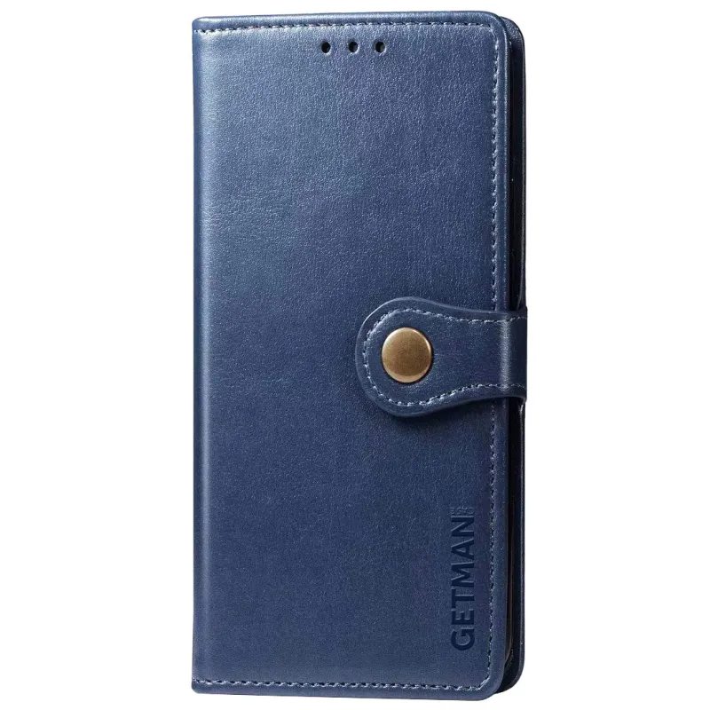 Шкіряний чохол-книжка GETMAN Gallant для Samsung Galaxy A14 4G/5G Синій