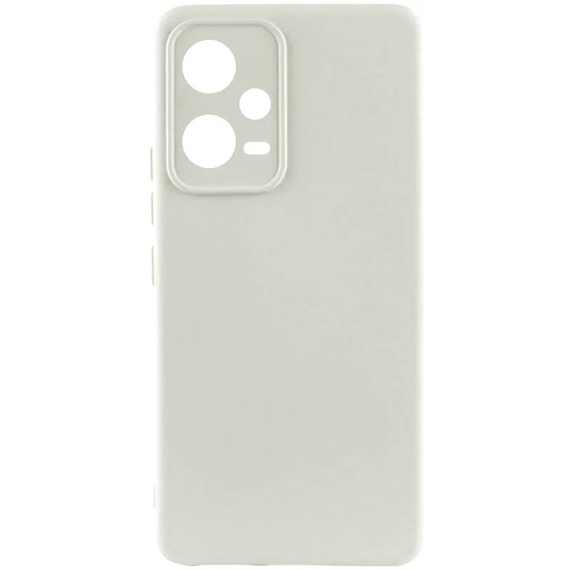 Чохол Silicone Cover Lakshmi Full Camera для Xiaomi Poco X5 5G / Redmi Note 12 5G Пісочний / Sand