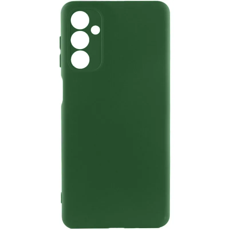 Чохол Silicone Cover Lakshmi Full Camera для Samsung Galaxy A14 4G/5G Зелений / Dark green