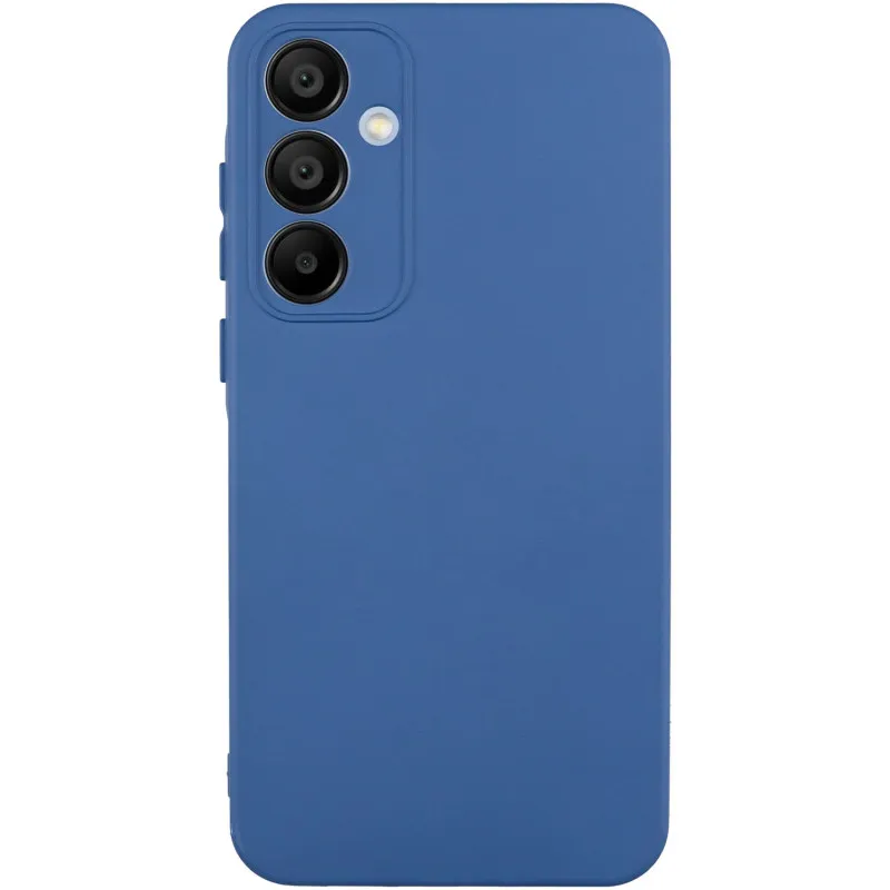 Чохол Silicone Cover Lakshmi Full Camera (A) для Samsung Galaxy A14 4G/5G Синій / Navy Blue