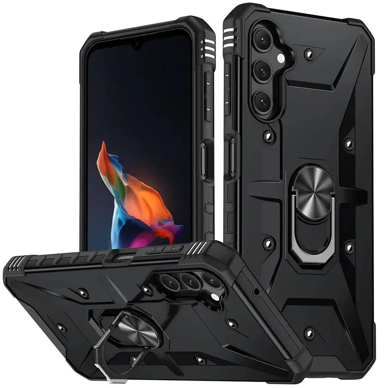 Ударостійкий чохол Pathfinder Ring для Samsung Galaxy A14 4G/5G Чорний / Black