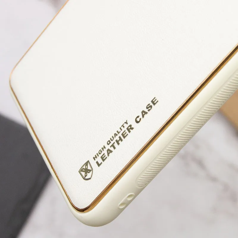 Шкіряний чохол Xshield для Xiaomi Poco X5 5G / Redmi Note 12 5G Білий / White — фото 4