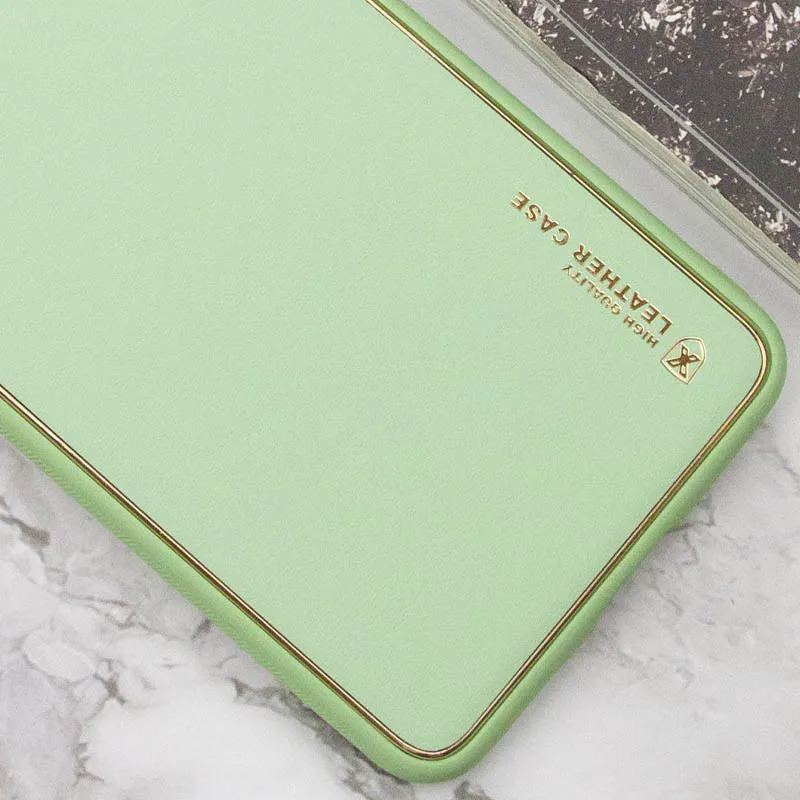 Шкіряний чохол Xshield для Xiaomi Poco X5 5G / Redmi Note 12 5G Зелений / Pistachio — фото 3