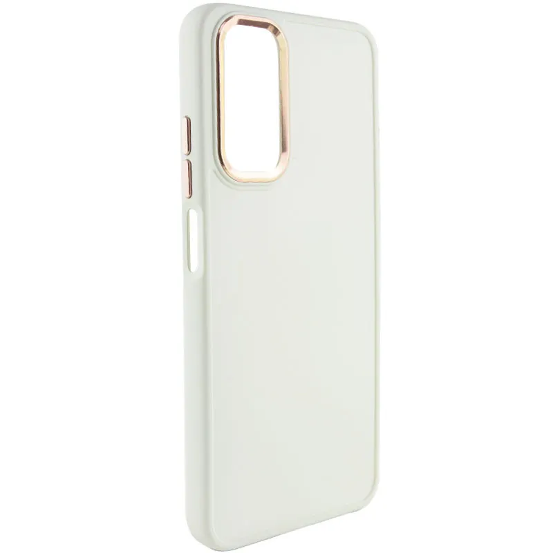 TPU чохол Bonbon Metal Style для Samsung Galaxy A14 4G/5G Білий / White