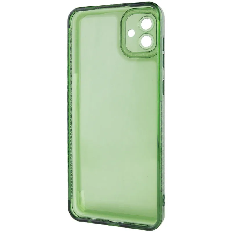 Чохол TPU Starfall Clear для Samsung Galaxy A04e Зелений — фото 4