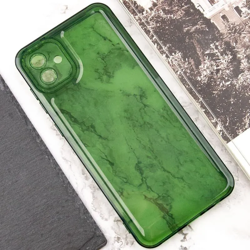 Чохол TPU Starfall Clear для Samsung Galaxy A04e Зелений — фото 5