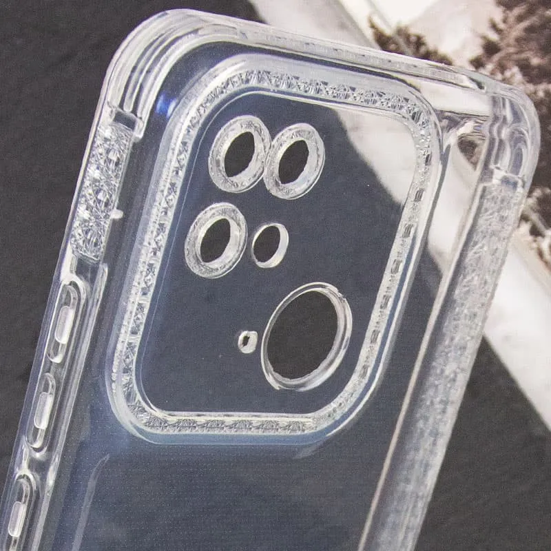 Чохол TPU Starfall Clear для Xiaomi Redmi 10C Прозорий — фото 5