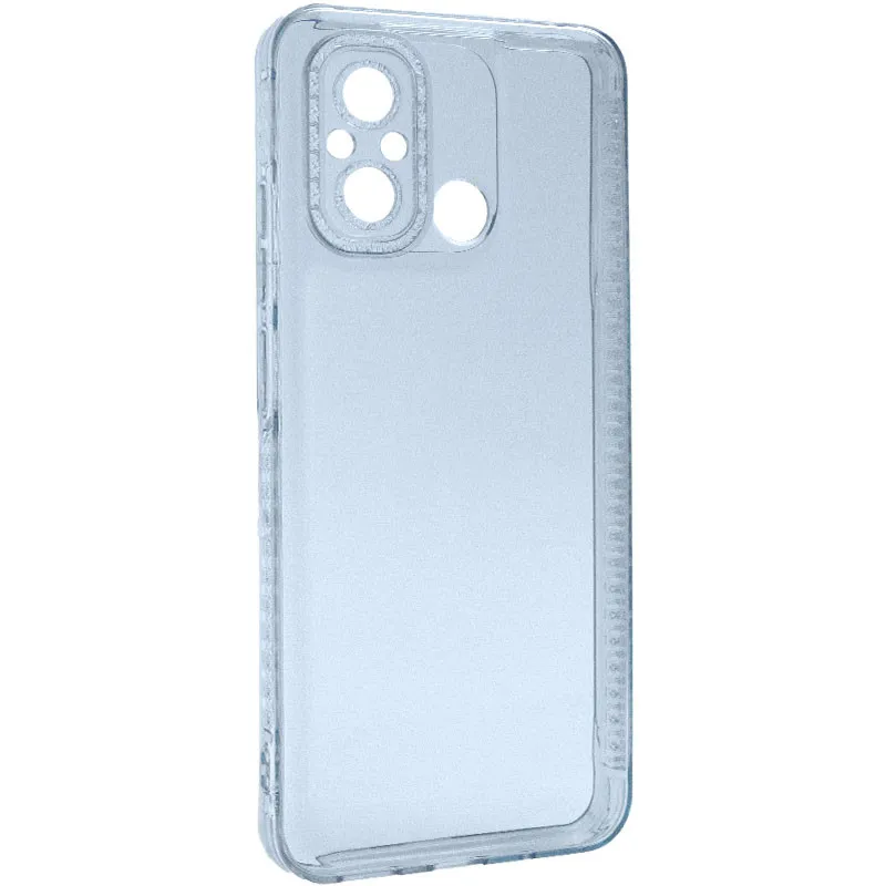 Чохол TPU Starfall Clear для Xiaomi Redmi 12C Блакитний