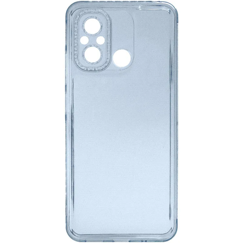 Чохол TPU Starfall Clear для Xiaomi Redmi 12C Блакитний — фото 3