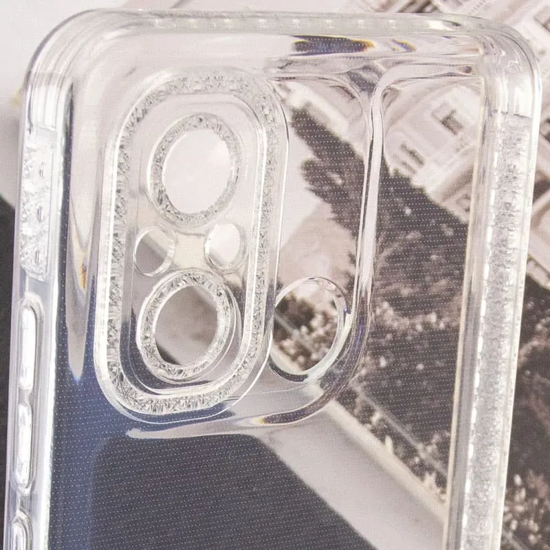 Чохол TPU Starfall Clear для Xiaomi Redmi 12C Прозорий — фото 5