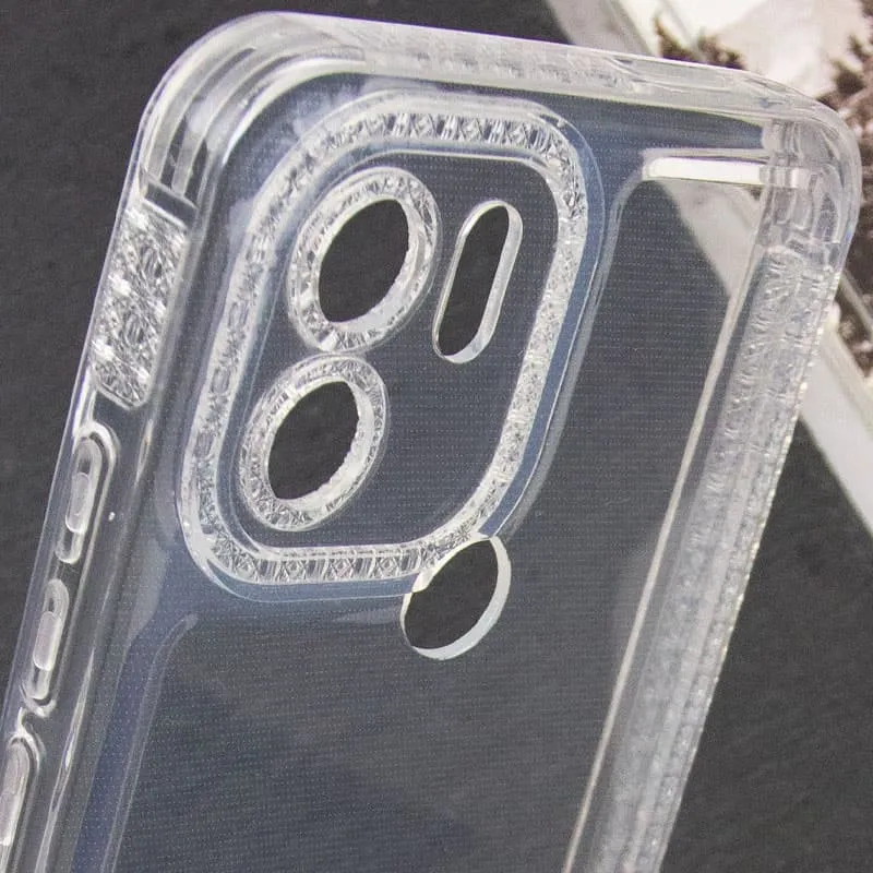 Чохол TPU Starfall Clear для Xiaomi Poco C51 Прозорий — фото 6