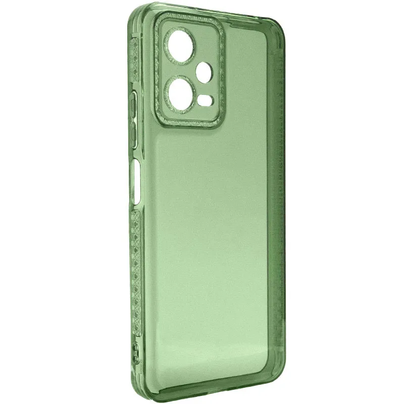 Чохол TPU Starfall Clear для Xiaomi Poco X5 5G / Redmi Note 12 5G Зелений