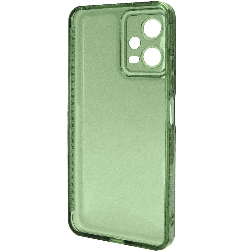 Чохол TPU Starfall Clear для Xiaomi Poco X5 5G / Redmi Note 12 5G Зелений — фото 3