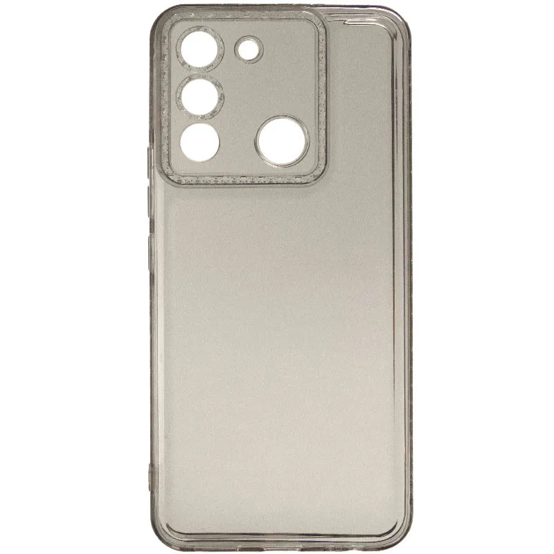 Чохол TPU Starfall Clear для Xiaomi Poco X5 5G / Redmi Note 12 5G Сірий — фото 2