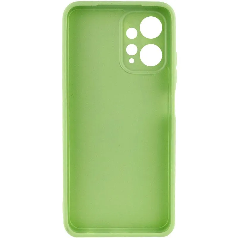 Силіконовий чохол Candy Full Camera для Xiaomi Redmi Note 12 4G Фісташковий — фото 3