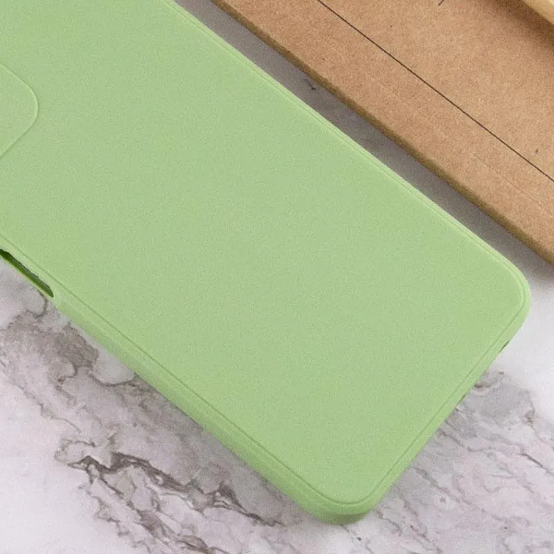 Силіконовий чохол Candy Full Camera для Xiaomi Redmi Note 12 4G Фісташковий — фото 4