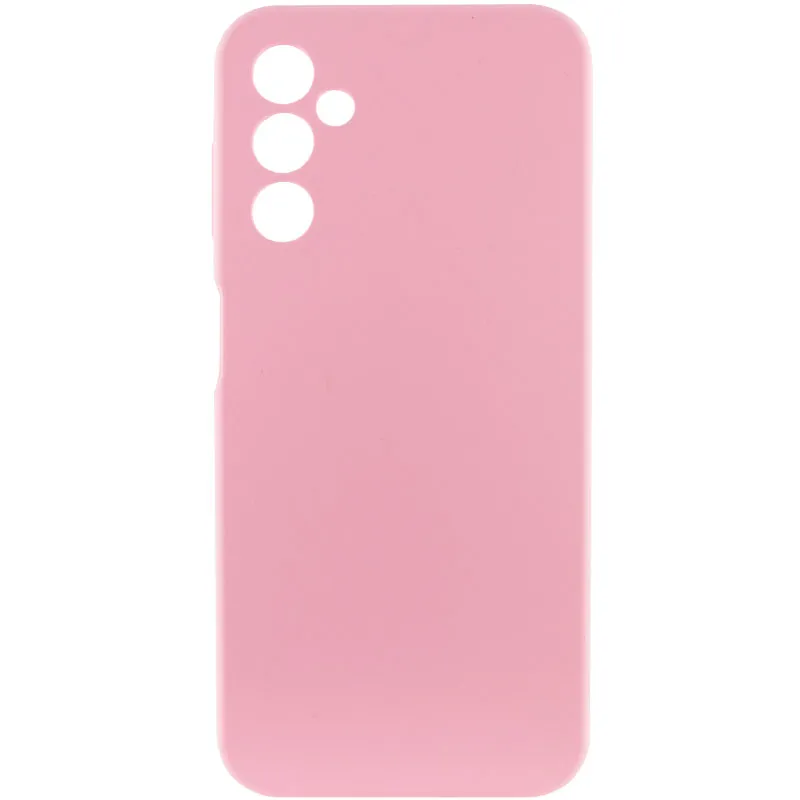 Чохол Silicone Cover Lakshmi Full Camera для Samsung Galaxy A14 4G/5G Рожевий / Light pink