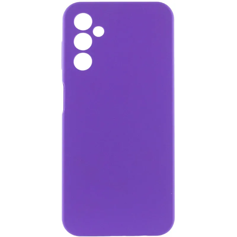 Чохол Silicone Cover Lakshmi Full Camera для Samsung Galaxy A14 4G/5G Фіолетовий / Amethyst