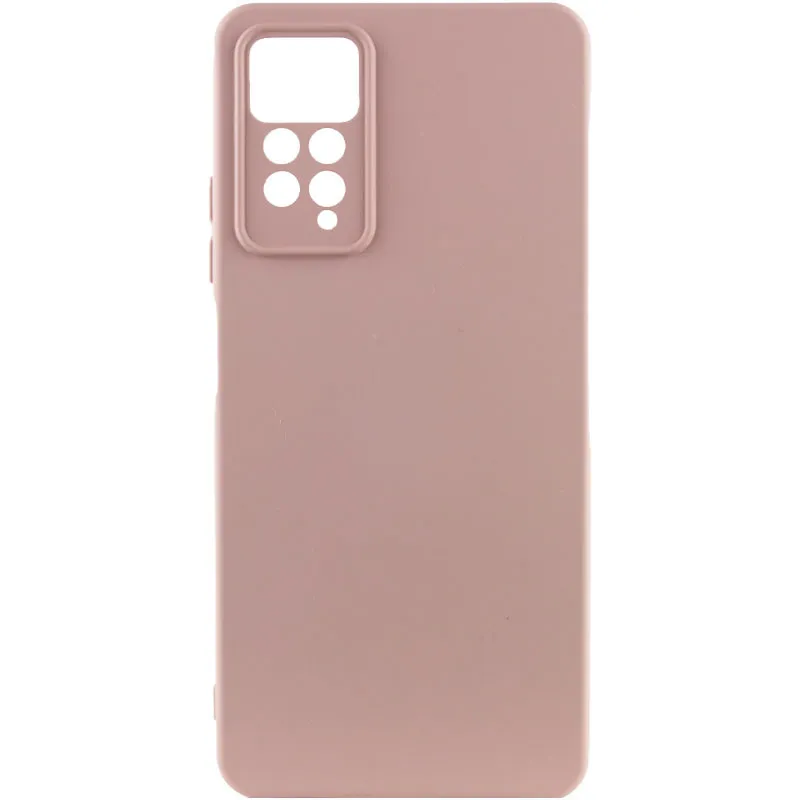 Чохол Silicone Cover Lakshmi Full Camera для Xiaomi Redmi Note 11 Pro 4G/5G / 12 Pro 4G Рожевий / Pink Sand