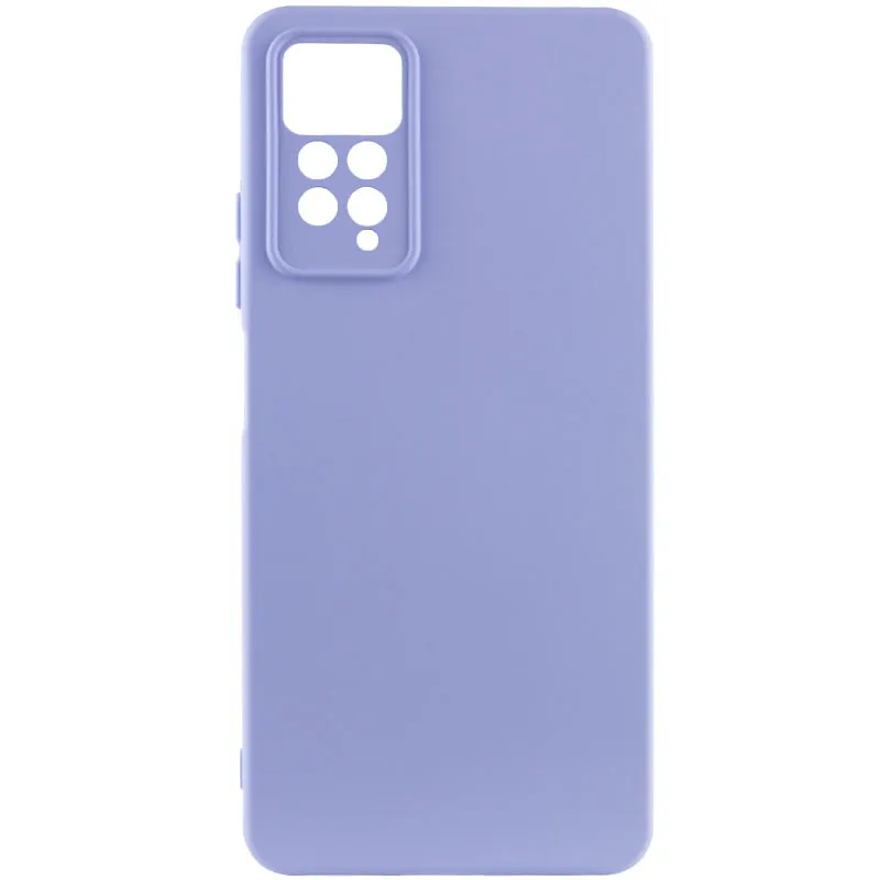 Чохол Silicone Cover Lakshmi Full Camera для Xiaomi Redmi Note 11 Pro 4G/5G / 12 Pro 4G Бузковий / Dasheen