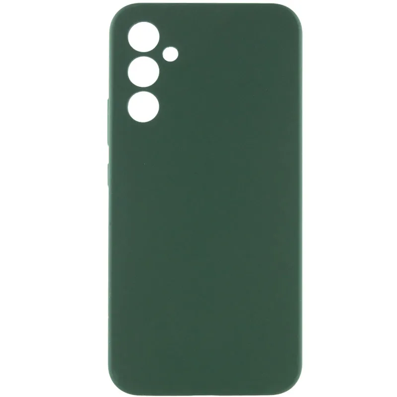 Чохол Silicone Cover Lakshmi Full Camera для Samsung Galaxy A34 5G Зелений / Cyprus Green