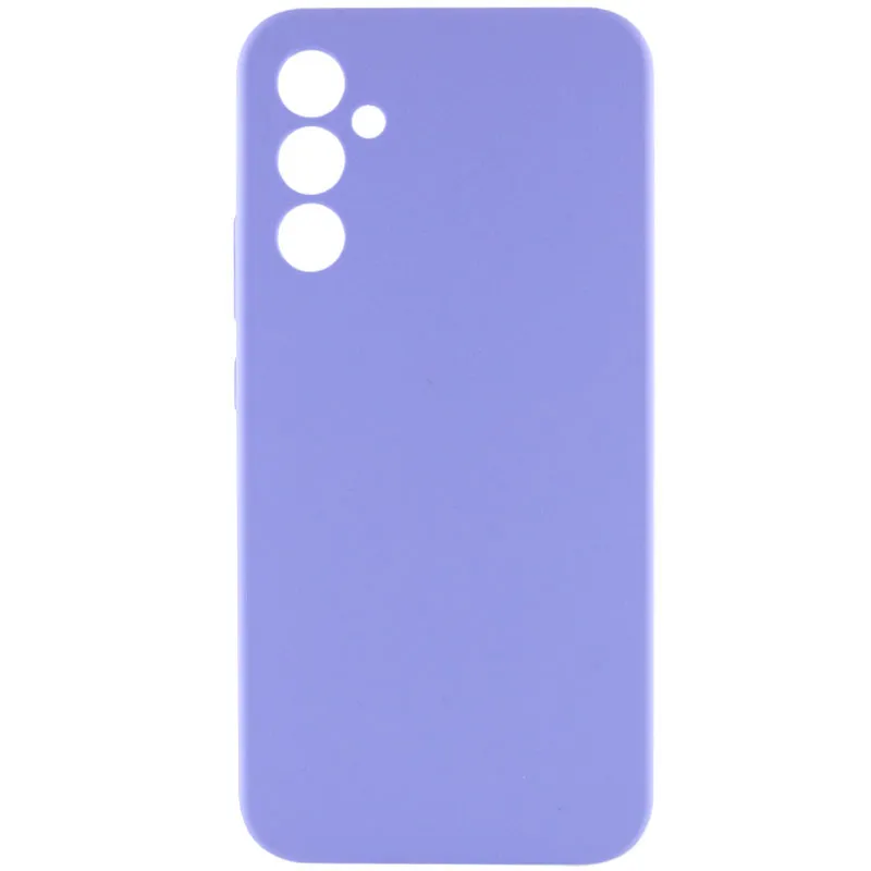 Чохол Silicone Cover Lakshmi Full Camera для Samsung Galaxy A34 5G Бузковий / Dasheen