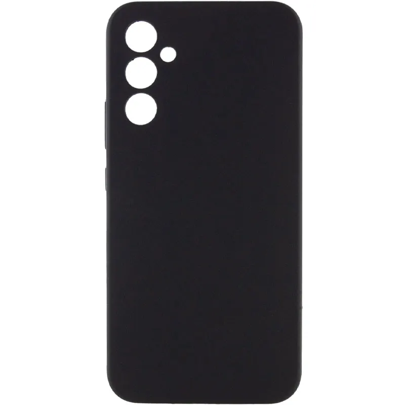 Чохол Silicone Cover Lakshmi Full Camera для Samsung Galaxy A34 5G Чорний / Black
