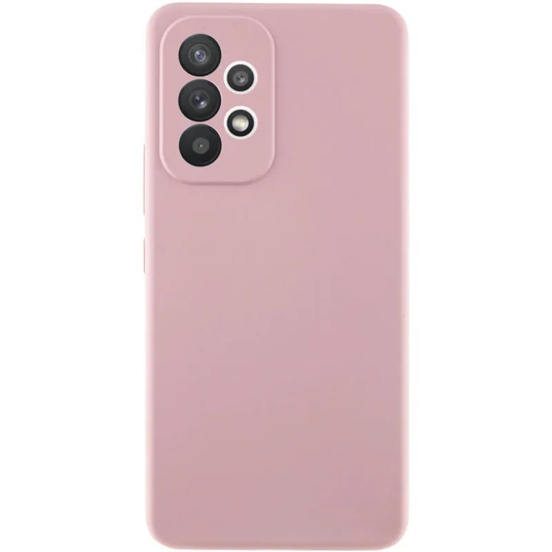 Чохол Silicone Cover Lakshmi Full Camera для Samsung Galaxy A33 5G Рожевий / Pink Sand — фото 3