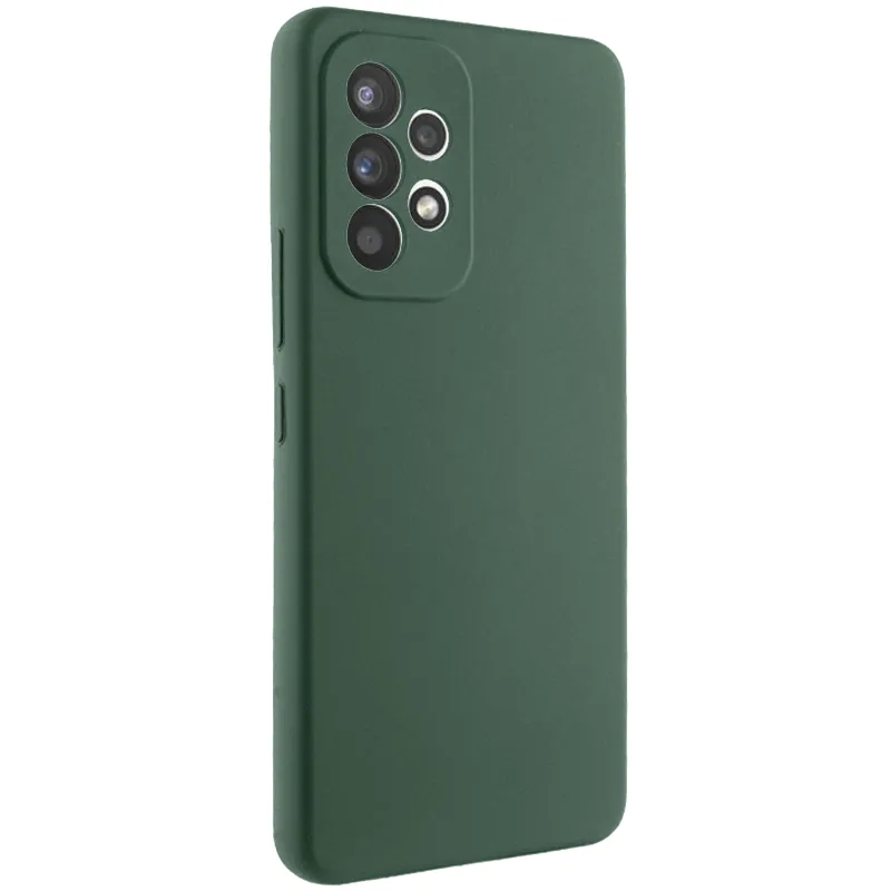 Чохол Silicone Cover Lakshmi Full Camera для Samsung Galaxy A33 5G Зелений / Cyprus Green