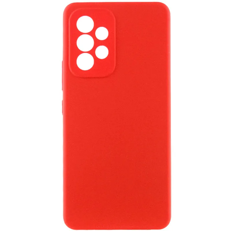Чохол Silicone Cover Lakshmi Full Camera для Samsung Galaxy A33 5G Червоний / Red