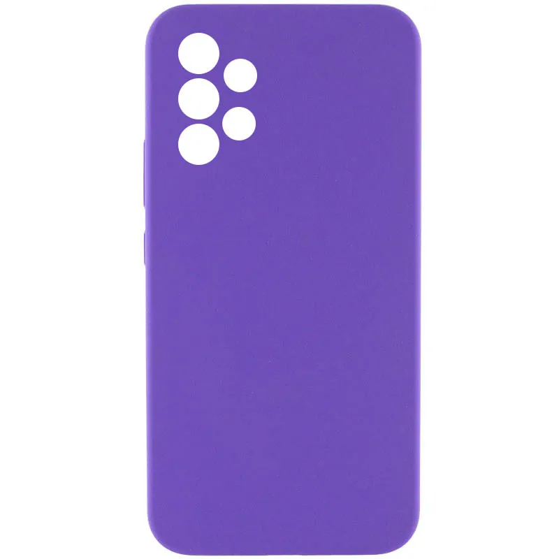 Чохол Silicone Cover Lakshmi Full Camera для Samsung Galaxy A33 5G Фіолетовий / Amethyst