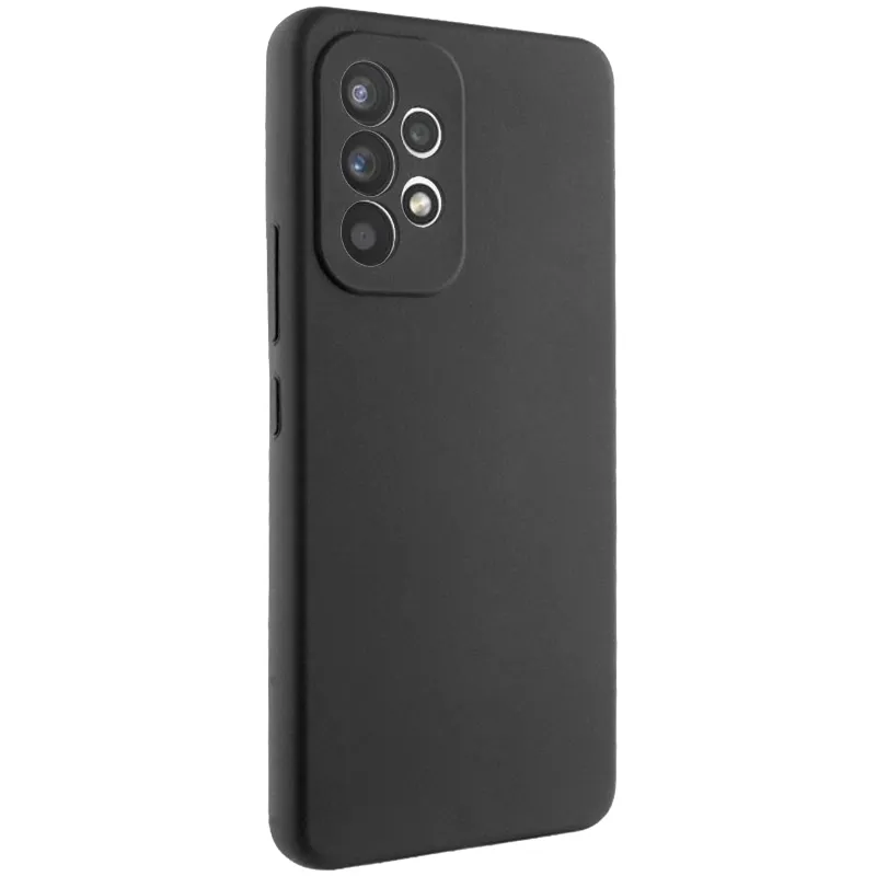 Чохол Silicone Cover Lakshmi Full Camera для Samsung Galaxy A33 5G Чорний / Black