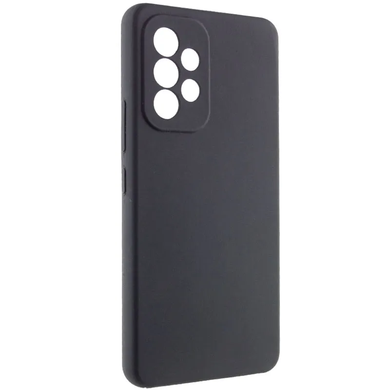 Чохол Silicone Cover Lakshmi Full Camera для Samsung Galaxy A33 5G Чорний / Black — фото 3